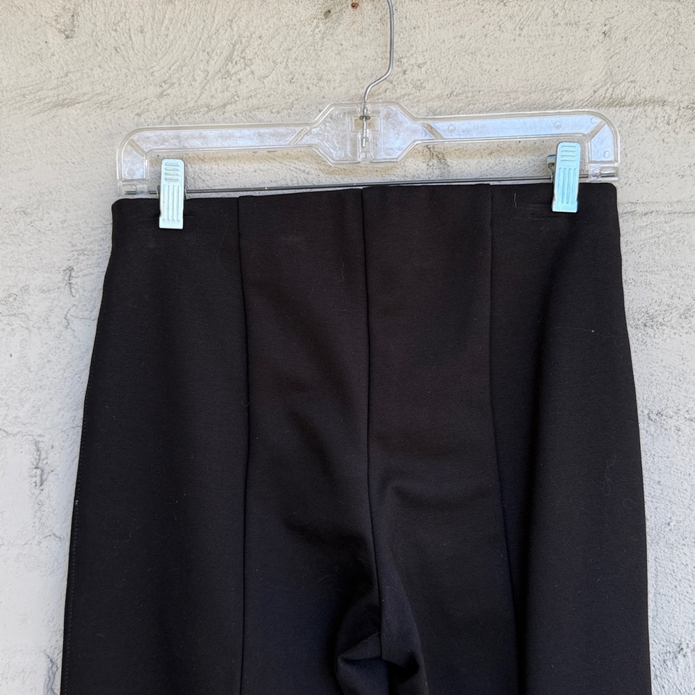 Banana Republic Black Ponte Pull-On Wide Leg Pants Size Small - Picture 6 of 14